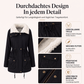 Gepolsterte Damen-Kapuzenjacke in mittellanger Länge