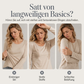 Langarm-T-Shirt für Damen mit Spitzen-Applikationen