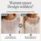 Langarm-T-Shirt für Damen mit Spitzen-Applikationen