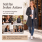 📢📢50%Rabatt!!!🎉✨Damen Kapuzenjacke mit Reißverschluss, mittellang