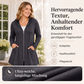 📢📢50%Rabatt!!!🎉✨Damen Kapuzenjacke mit Reißverschluss, mittellang