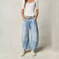 👖 50% Rabatt | Formgebende Kurven & optisch längere Beine – Retro Wide-Leg Jeans