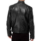 🧥 50% Rabatt | Markante Silhouette & moderner Leder-Look – Herren Stehkragenjacke