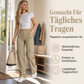 👖 50% Rabatt | Optisch längere Beine & praktische Cargo-Taschen – Damen High-Waist Hose