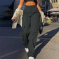 👖 50% Rabatt | Optisch längere Beine & praktische Cargo-Taschen – Damen High-Waist Hose