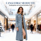 🧥 50% Rabatt | Mehr Wärme & eine optisch längere Silhouette – Langer Damen-Jeansmantel