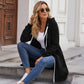 📢📢50%Rabatt!!!🎉✨Lange Kapuzenjacke mit Reißverschluss für Damen
