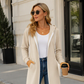 📢📢50%Rabatt!!!🎉✨Lange Kapuzenjacke mit Reißverschluss für Damen