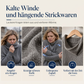 Legerer Strickpullover mit Rollkragen in Unifarbe