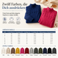Legerer Strickpullover mit Rollkragen in Unifarbe