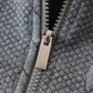 Herren-Casual-Strickpullover mit Halb-Reißverschluss und Zopfmuster