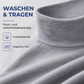 📊 Über 200.000 Verkäufe – Dankeschön mit 50% Rabatt! Herren Slim-Fit Rollkragenoberteil