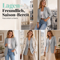 💎🌸 Jetzt im Trend – Damen Zopfstrick-Blazer mit Seitenstreifen – elegant