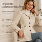 💎🧥 Neuheiten – Eleganter Wollmantel für Damen – warm und schick