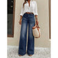Stretch-Jeans mit geradem Bein für Damen
