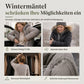 📢📢50%Rabatt!!!🎉✨Wendbare, wattierte Slim-Fit-Mantel mit Kapuze