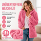 🚨 Eilmeldung: 50% endet heute Nacht! Damen-Kapuzenjacke mit Reißverschluss aus flauschigem Material