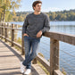 📢📢50% Rabatt!!! 🎉✨ Herren Fleece-gefüttertes Rundhals-Sweatshirt