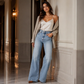 🏅 2000 Stück in 3 Tagen verkauft – schnell sein! Hochelastische Wide-Leg Jeans für Damen