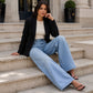🏅 2000 Stück in 3 Tagen verkauft – schnell sein! Hochelastische Wide-Leg Jeans für Damen