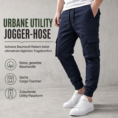 🔥Beliebtes Produkt ！✨Cargo-Hose für Herren im Casual-Look mit mehreren Taschen und Kordelzug