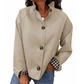 Stilvoller, eleganter Cropped-Trenchcoat für Damen