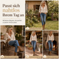 📢📢50% Rabatt!!! 🎉✨ Elegante, locker sitzende Langarm-Spitzenpullover-Bluse für Damen