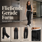 🔥Beliebtes Produkt ！✨Gerade geschnittene Damenhosen mit hoher Taille