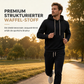 Herren-Jogginganzug mit Kapuze aus Waffel-Jacquard