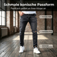 Zerrissene Stretch-Skinny-Jeans für Herren