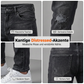 Zerrissene Stretch-Skinny-Jeans für Herren