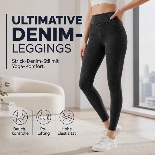Taillenhohe Schlankheitsjeans für Damen