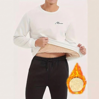 Thermo-Sweatshirt mit Rundhalsausschnitt für Herren