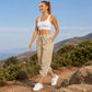 📢📢50% Rabatt!!! 🎉✨ Leichte schnell trocknende 7/8-Hose für Damen
