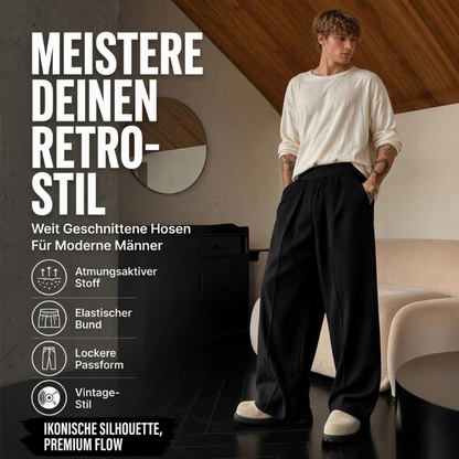 📢📢50%Rabatt!!!🎉✨Legere plissierte weite Hosen für Herren
