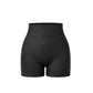 Hoch sitzende, gepolsterte Shapewear-Shorts für Damen mit Bauchweg-Effekt