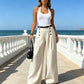 Elegante zweireihige Marlenehose für Damen