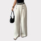 Elegante zweireihige Marlenehose für Damen
