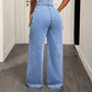 Schmeichelnder Denim-Jumpsuit