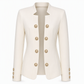Damen-Blazer mit Stehkragen und schmaler Passform
