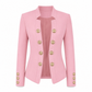 Damen-Blazer mit Stehkragen und schmaler Passform