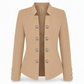 Damen-Blazer mit Stehkragen und schmaler Passform