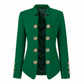Damen-Blazer mit Stehkragen und schmaler Passform
