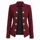 Damen-Blazer mit Stehkragen und schmaler Passform
