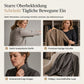 Hahnentritt-Design mit offenem Vorderteil, geteiltem Stehkragen und schmaler Passform