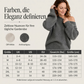 Bequemes Schulterfreies Strickkleid für Damen