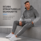 💎👕 Neuheiten – Herren Sport-Set mit Kapuze – leicht und bequem