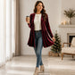 📢🎉50%Rabatt!!!🛍️✨Samt-Cardigan für Damen mit offener Vorderseite
