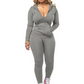 📢🎉50%Rabatt!!!🛍️✨Damen-Jogginganzug mit Kapuze und langen Ärmeln
