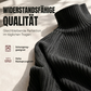 Bequemes Rollkragen-Strickkleid für Damen